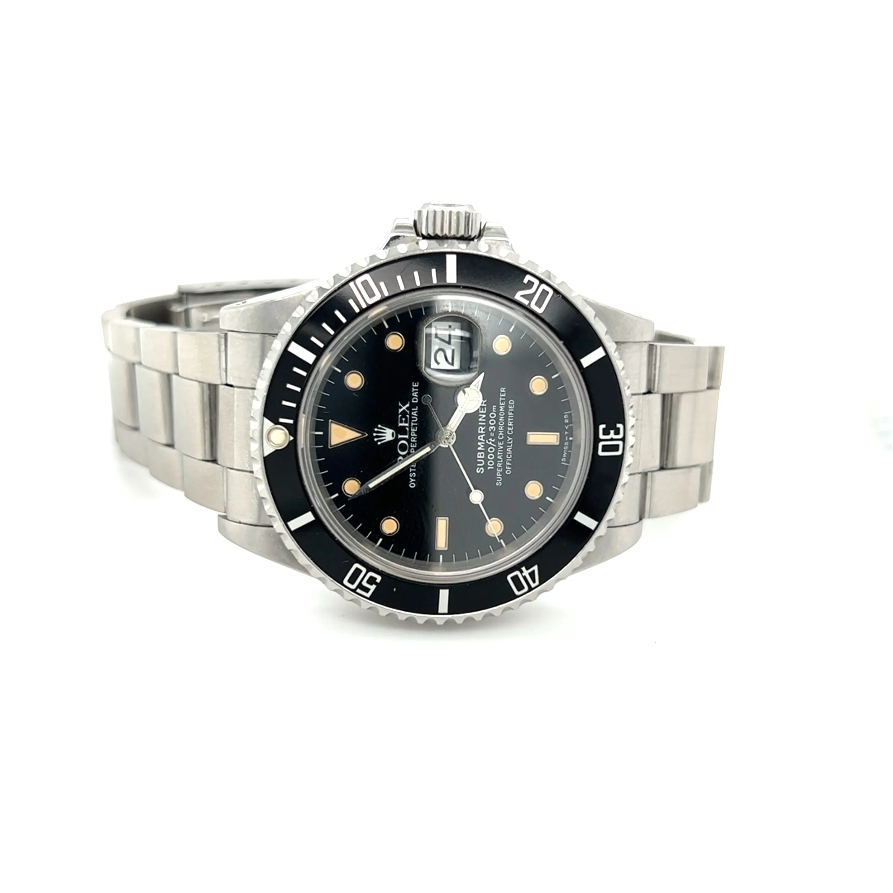 1987 Rolex Submariner ref 16,8000-2