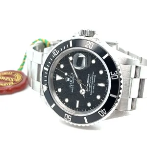 1988 Rolex Submariner ref 16,8000 Star Dust Dial