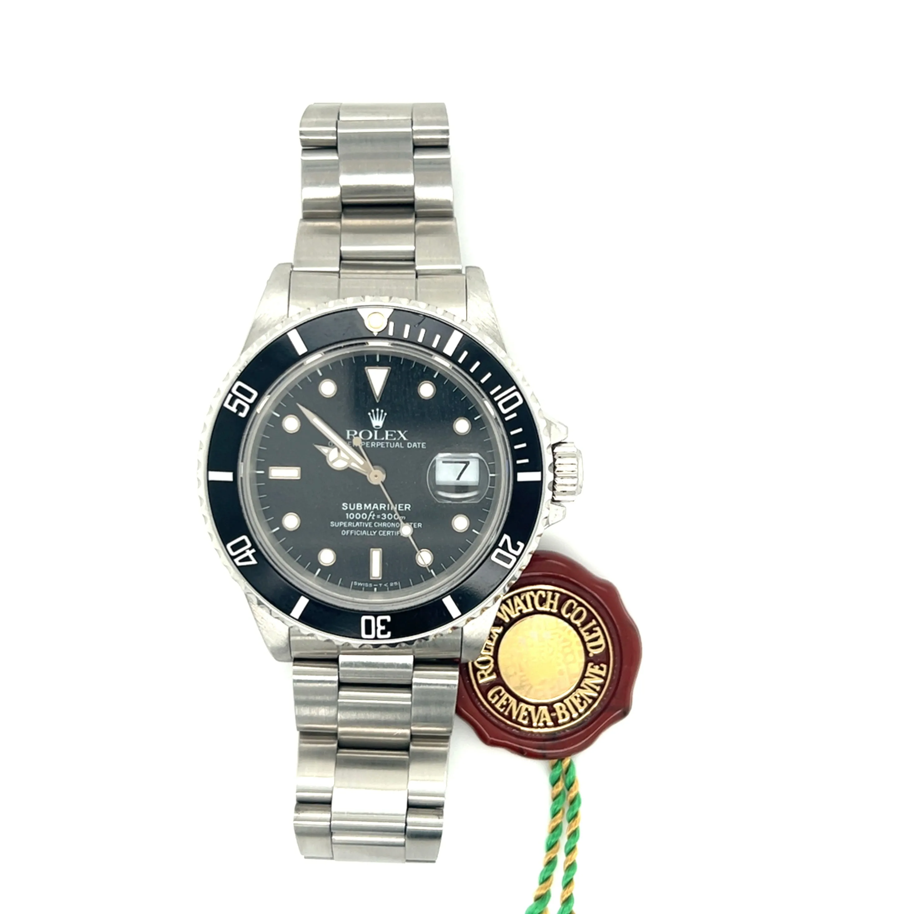 1988 Rolex Submariner ref 16,8000 Star Dust Dial