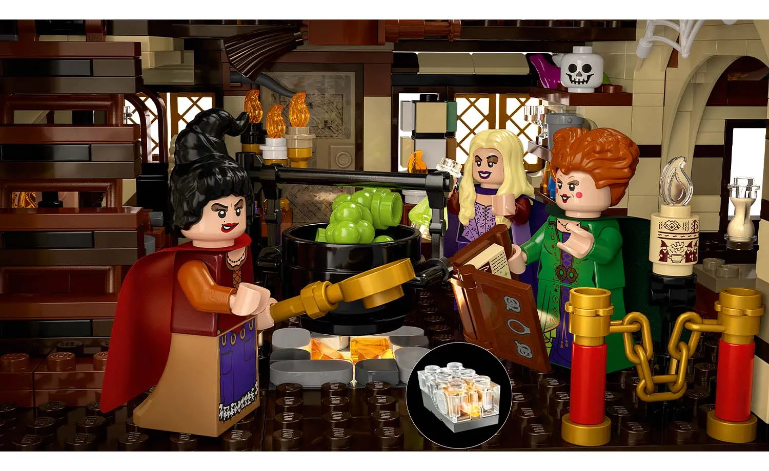 21341 | LEGO® Ideas | Disney Hocus Pocus: The Sanderson Sisters' Cottage