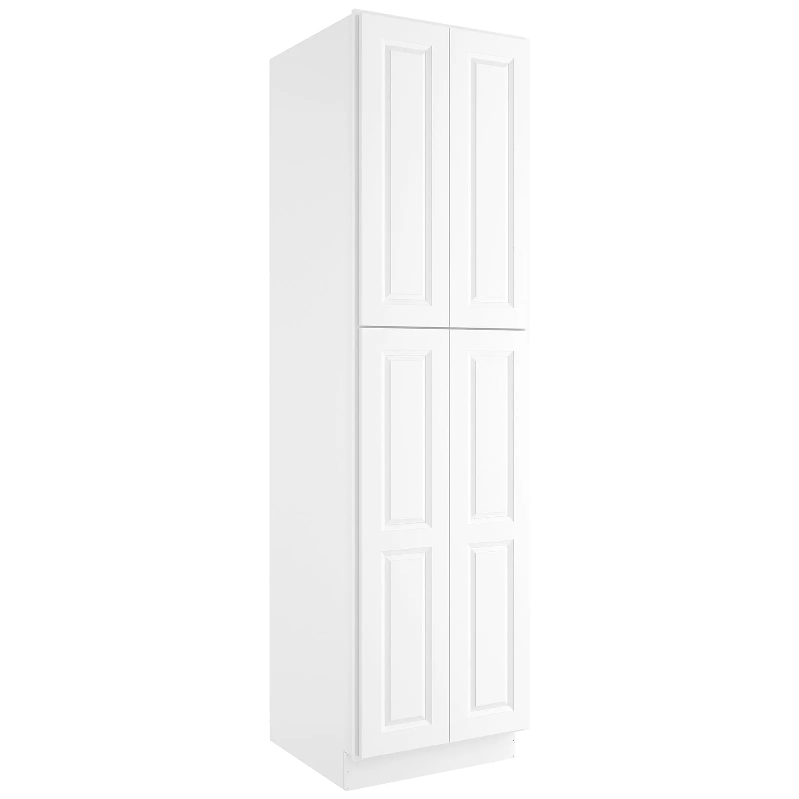 24"D*24"W*90"H Birch Solid Wood Pantry Tall Storage Cabinet U249024