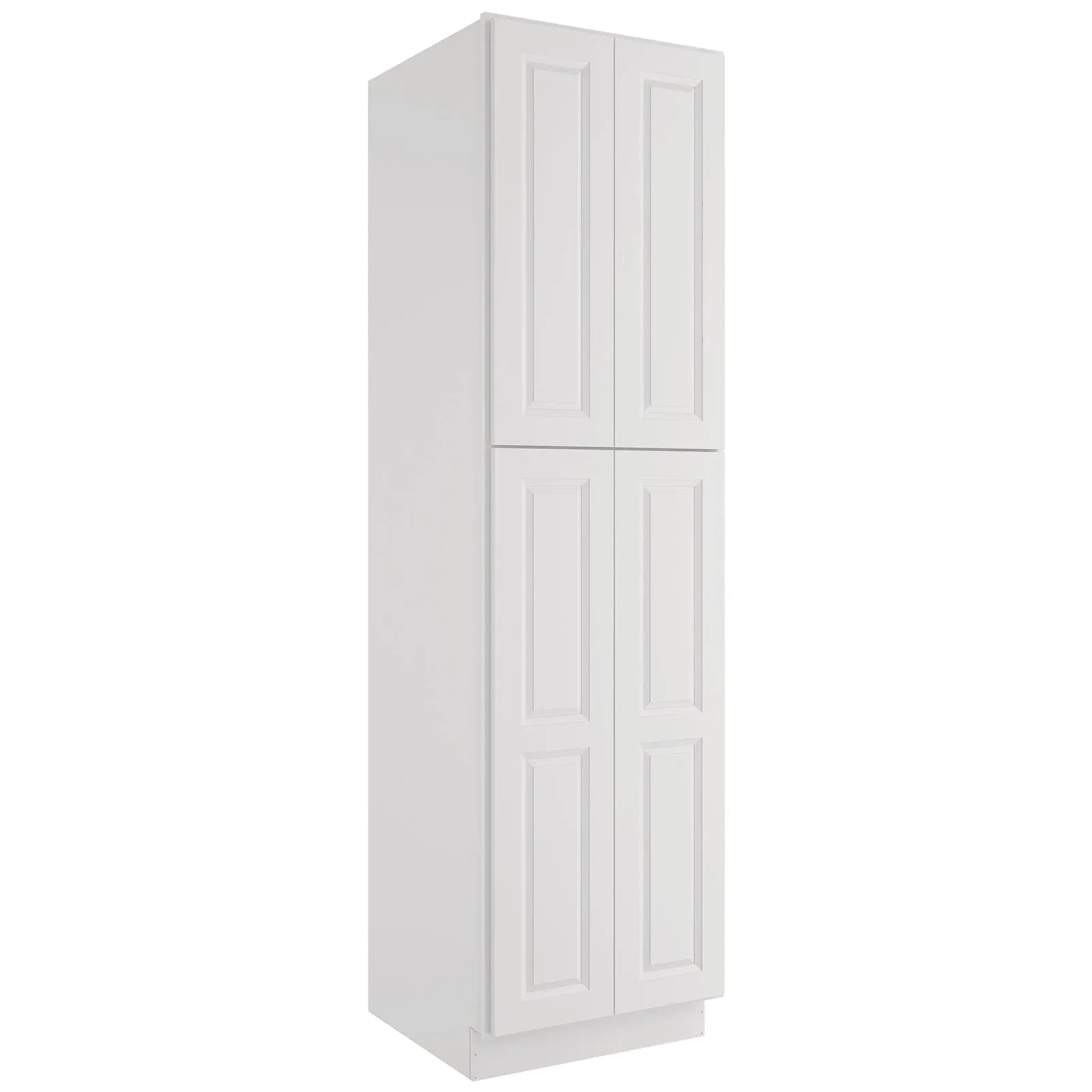 24"D*24"W*90"H Birch Solid Wood Pantry Tall Storage Cabinet U249024