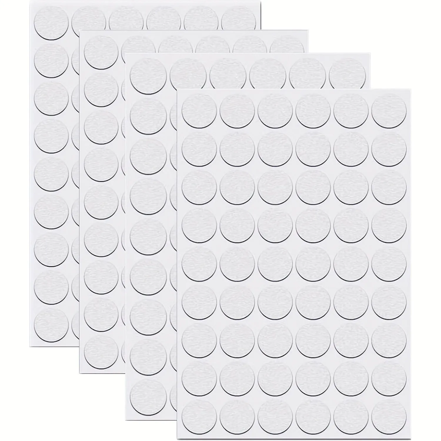 54pcs PVC Self Adhesive Screw Hole Cover Stickers