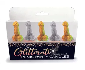 Add Glamour to Your Celebration with Glitterati Glitter Candles Set