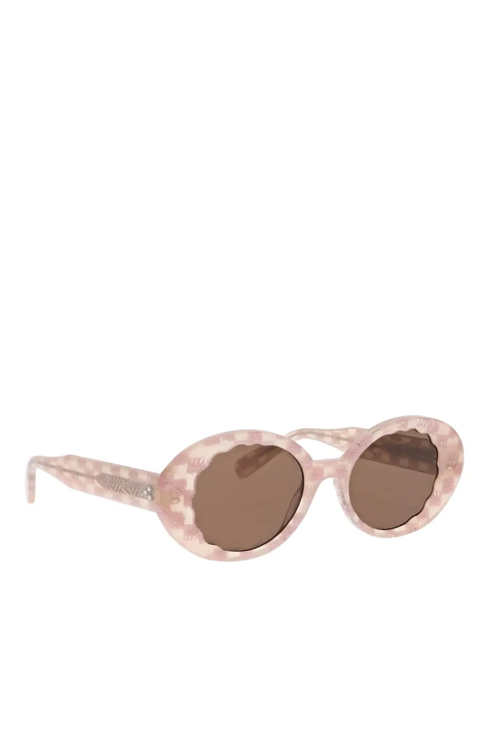 Alixe Plaid Acetate Sunglasses