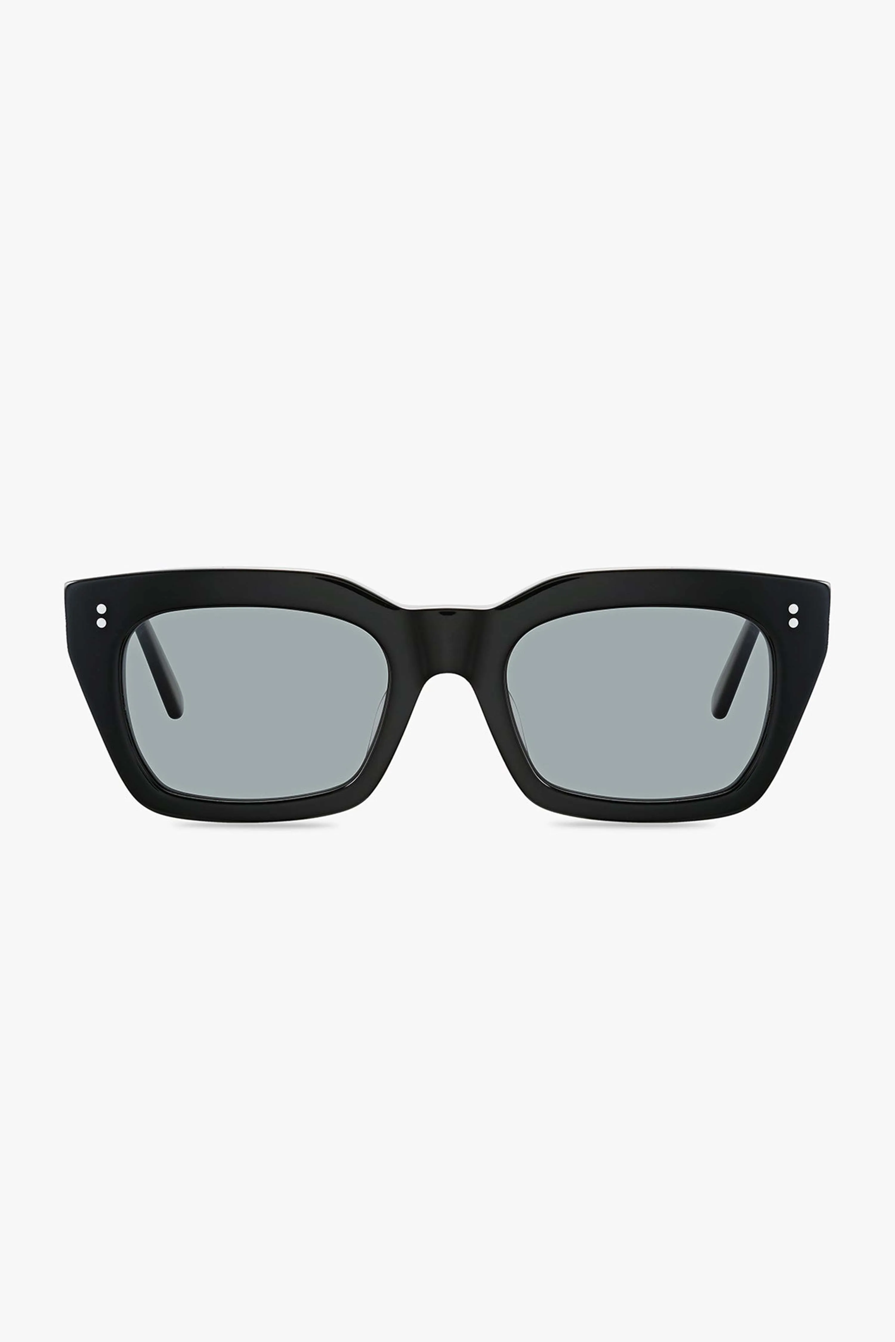 Antagonist Black Square Sunglasses