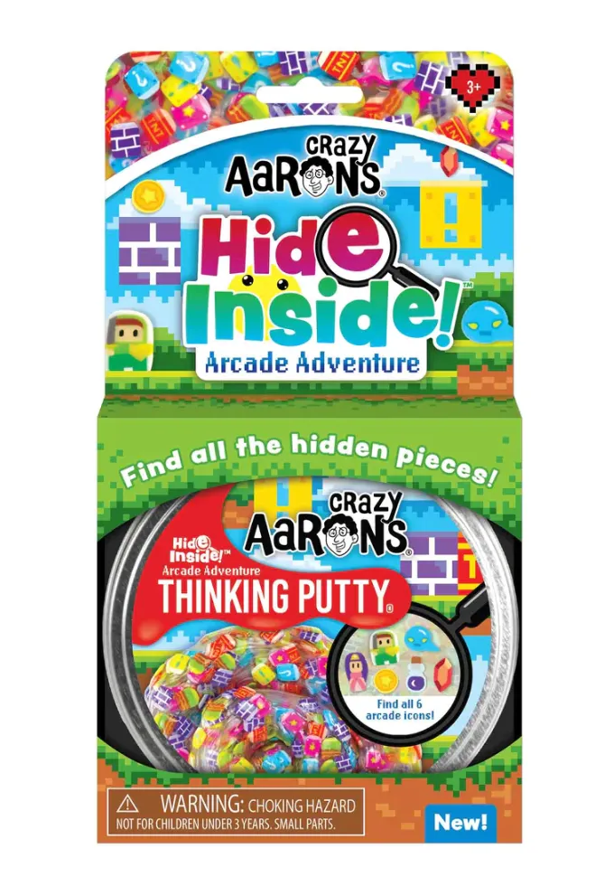 ARCADE ADVENTURE Full Size 4" Thinking Putty