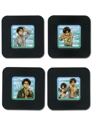 Attack on Titan - Set 8 Coaster