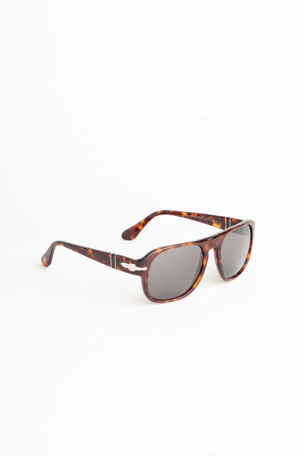 Black Havana Squared Pilot Sunglasses