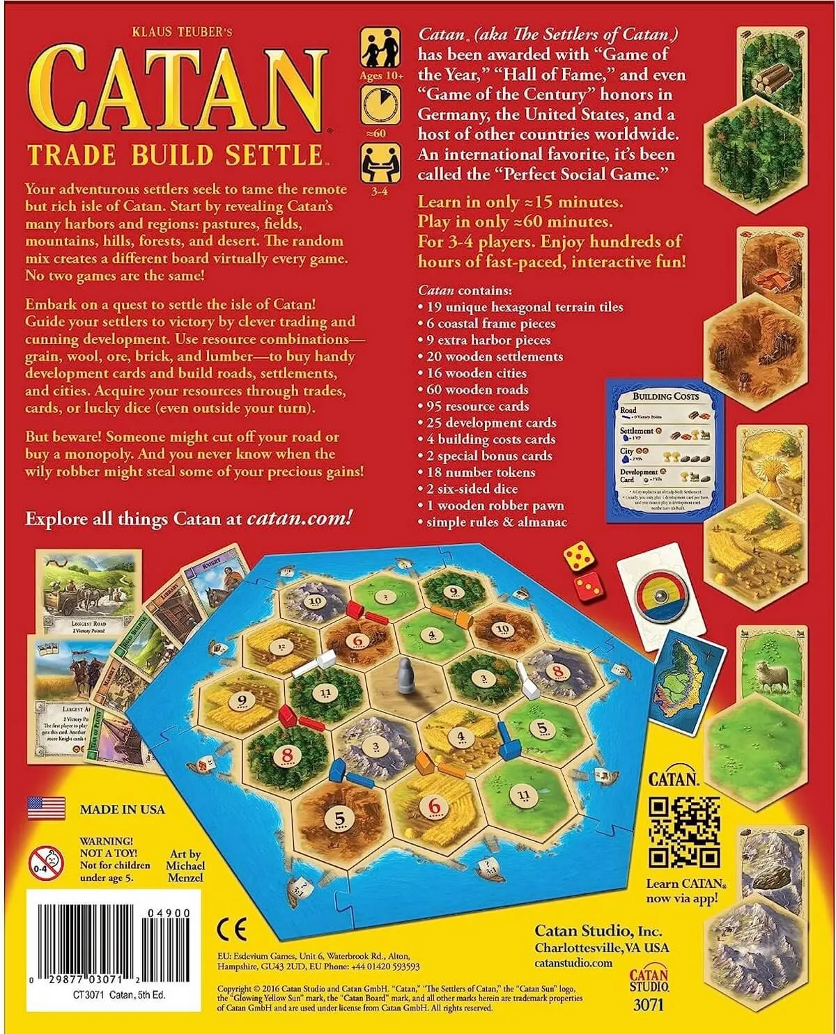 Board game Catan Studio Catan: Trade Build Settle