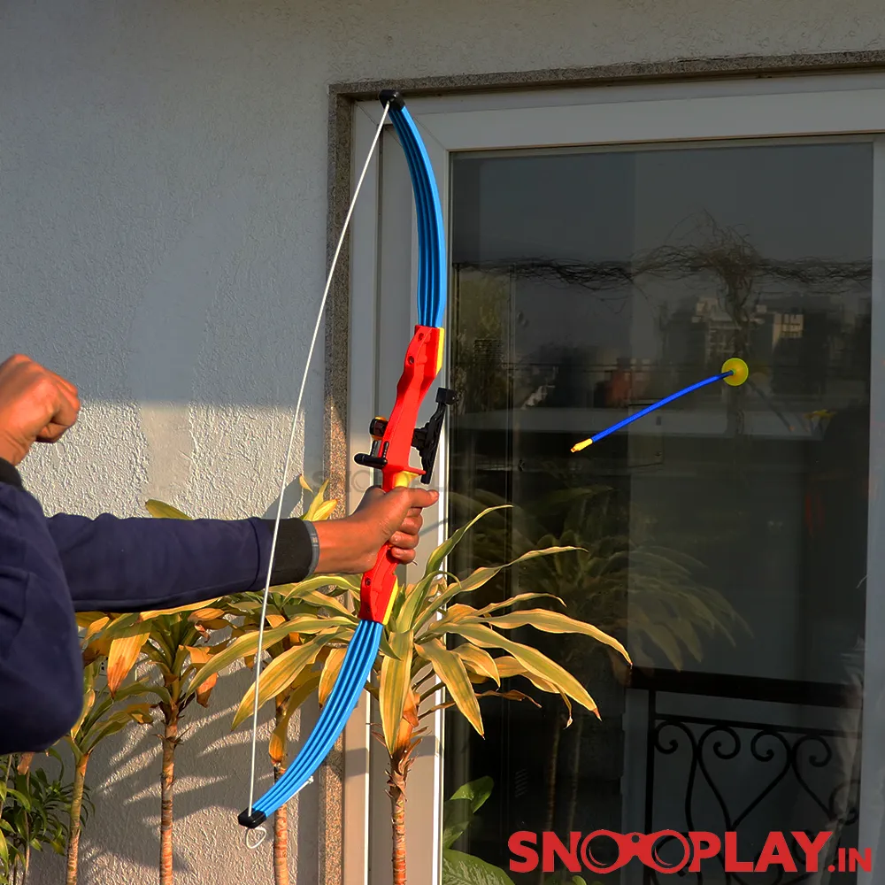 Bow and Arrow Archery Playset For Kids (Outdoor/Indoor Active Play)