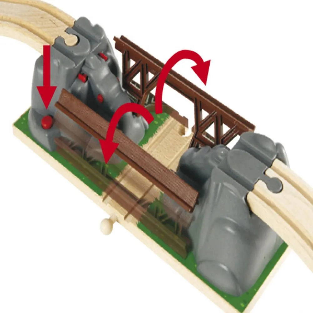 BRIO Bridge - Collapsing Bridge 3 pieces 33391