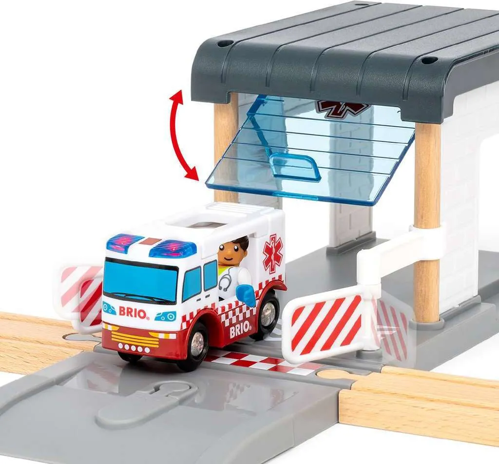 BRIO Rescue Team Train Set