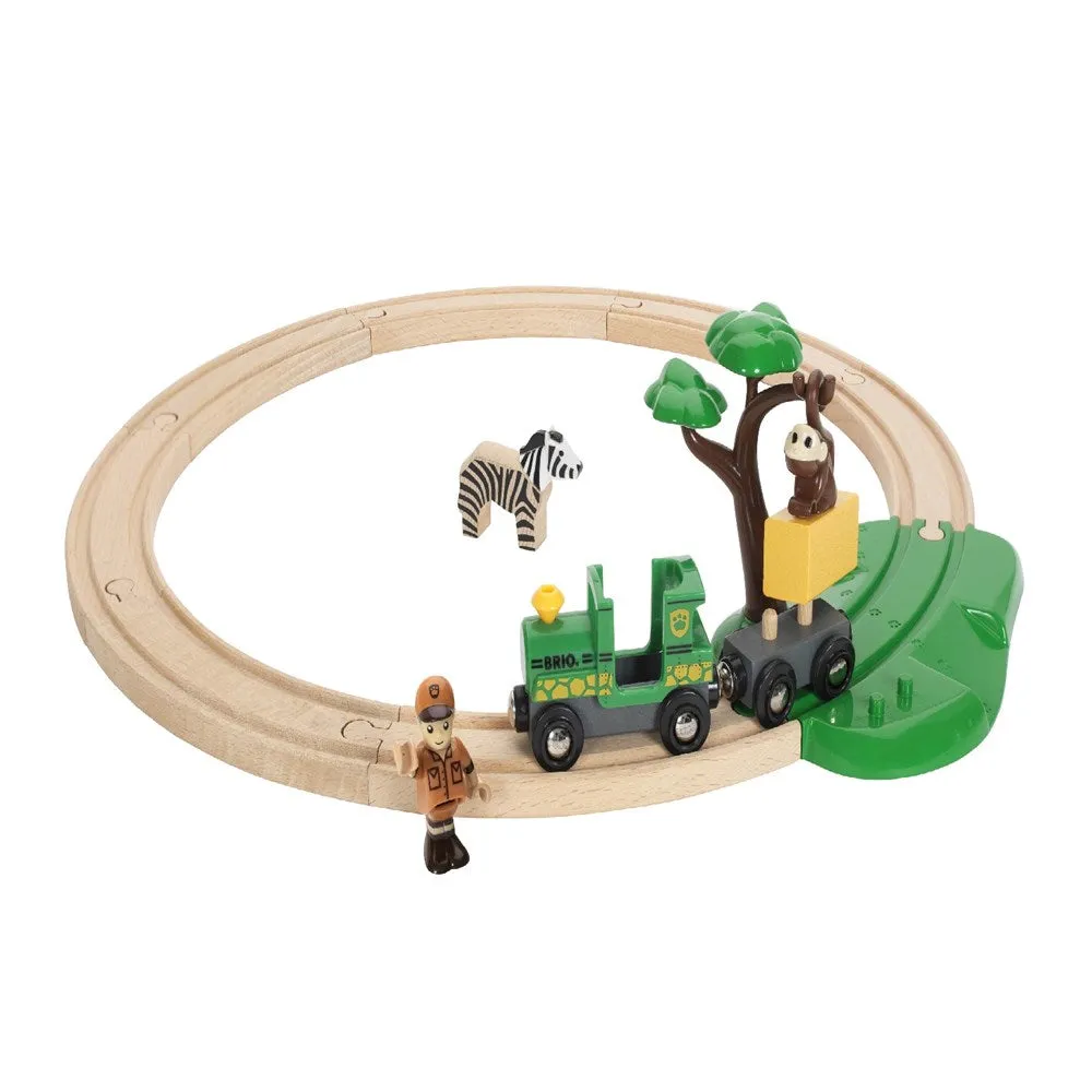 BRIO Set - Safari Railway Set 17 pieces 33720