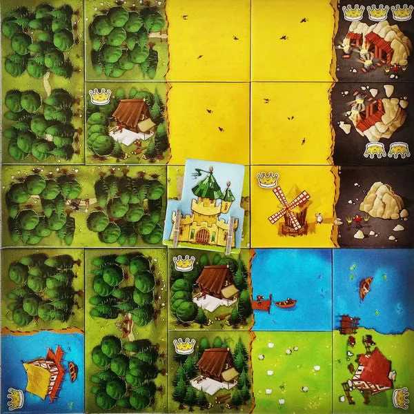 Buró Kingdomino Board Game