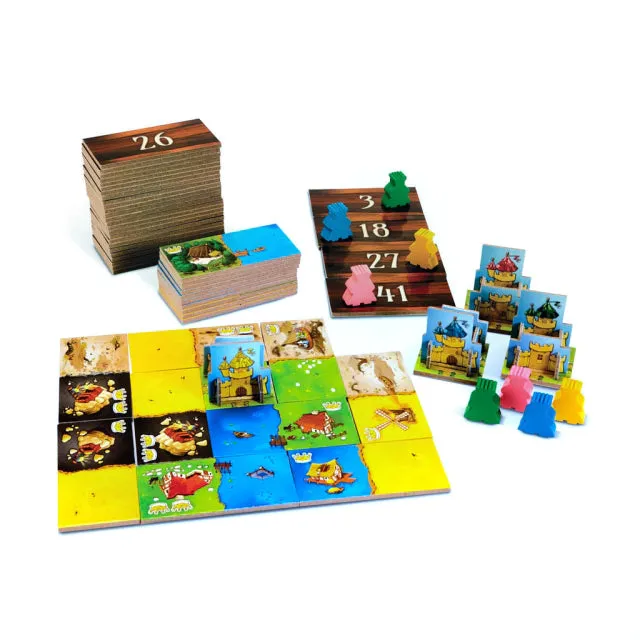 Buró Kingdomino Board Game