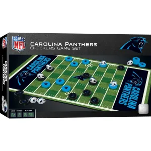 Carolina Panthers Checkers Board Game