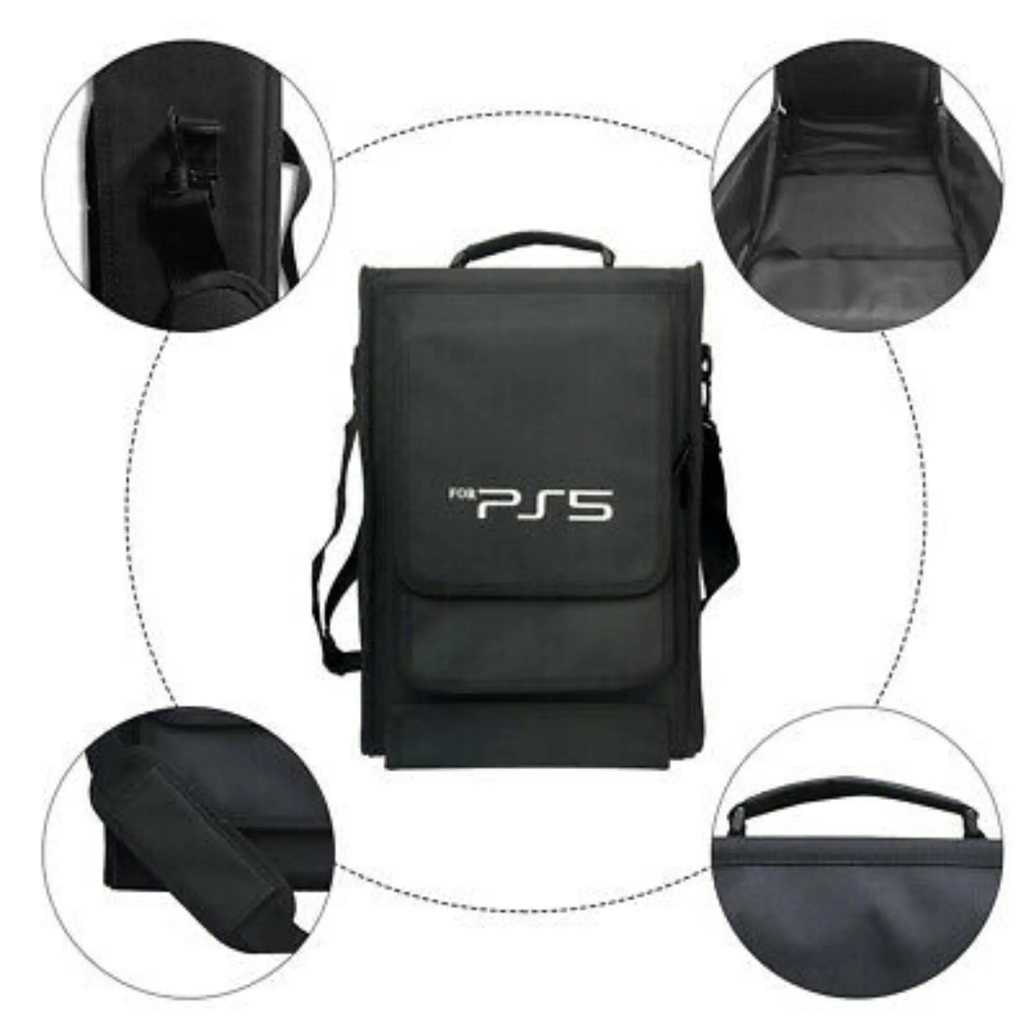 Carrying Case Shoulder Bag For PlayStation 5