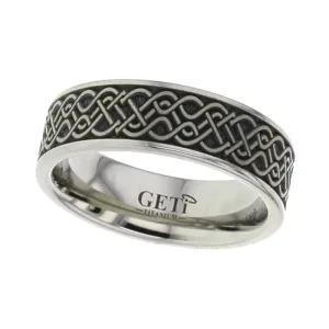 Celtic Titanium Ring - 2226-CLK3