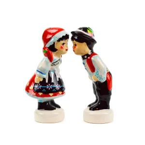 Ceramic Salt & Pepper Czech Couple