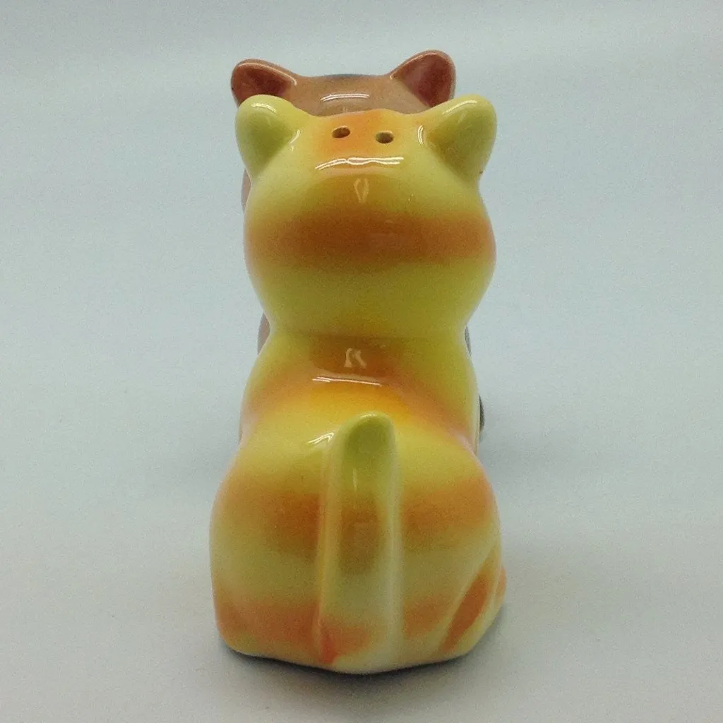 Ceramic Salt & Pepper Set Magnetic Cats