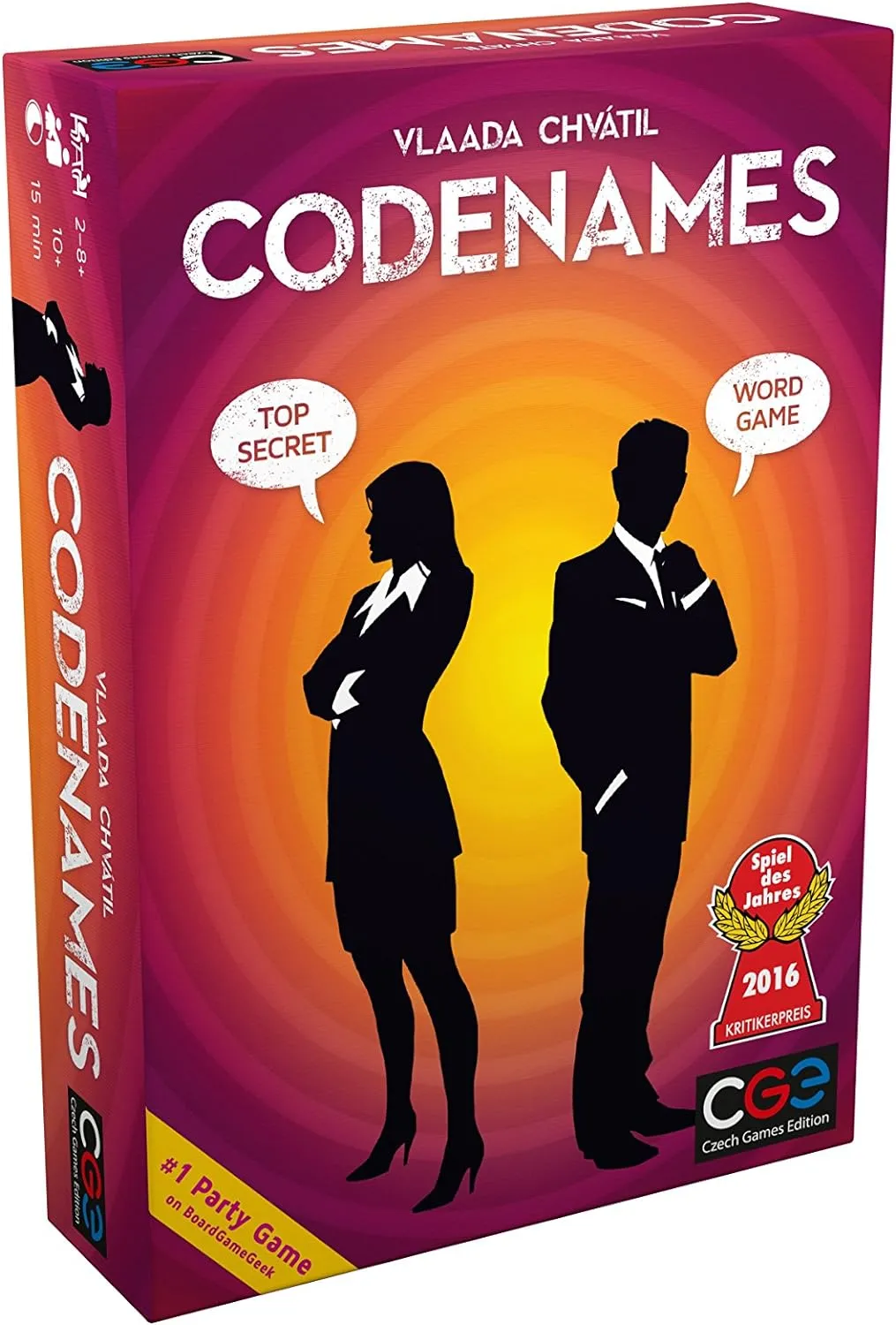 CGE Czech Games Edition Codenames Boardgame