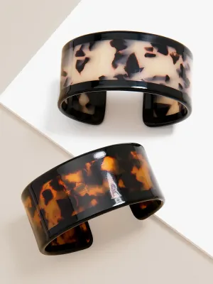 Classic Tortoise Cuff Bracelet