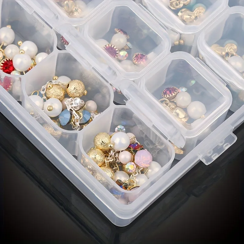 Clear Plastic Jewelry Storage Organize  Protect Valuables