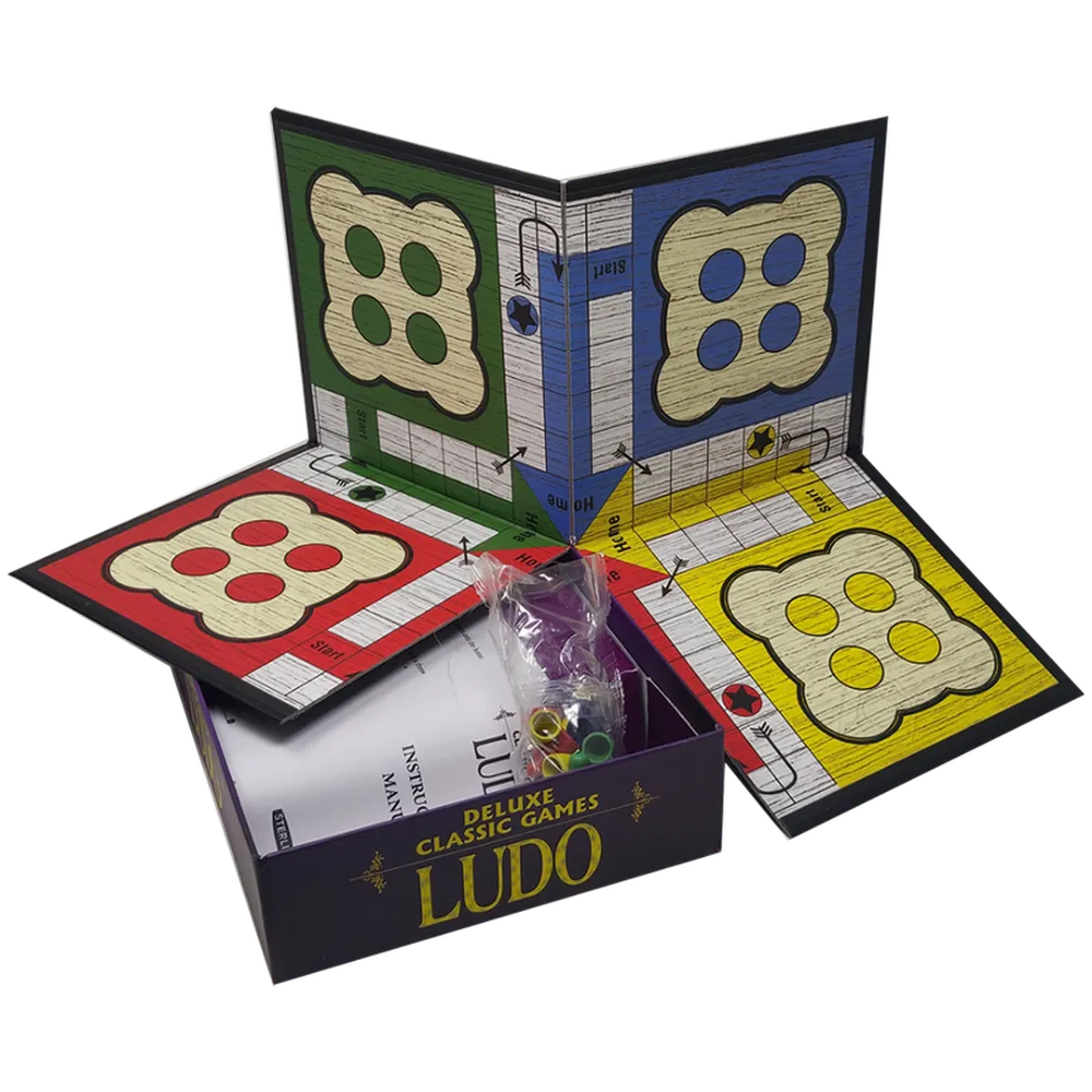 Deluxe Classic Games Ludo For Children