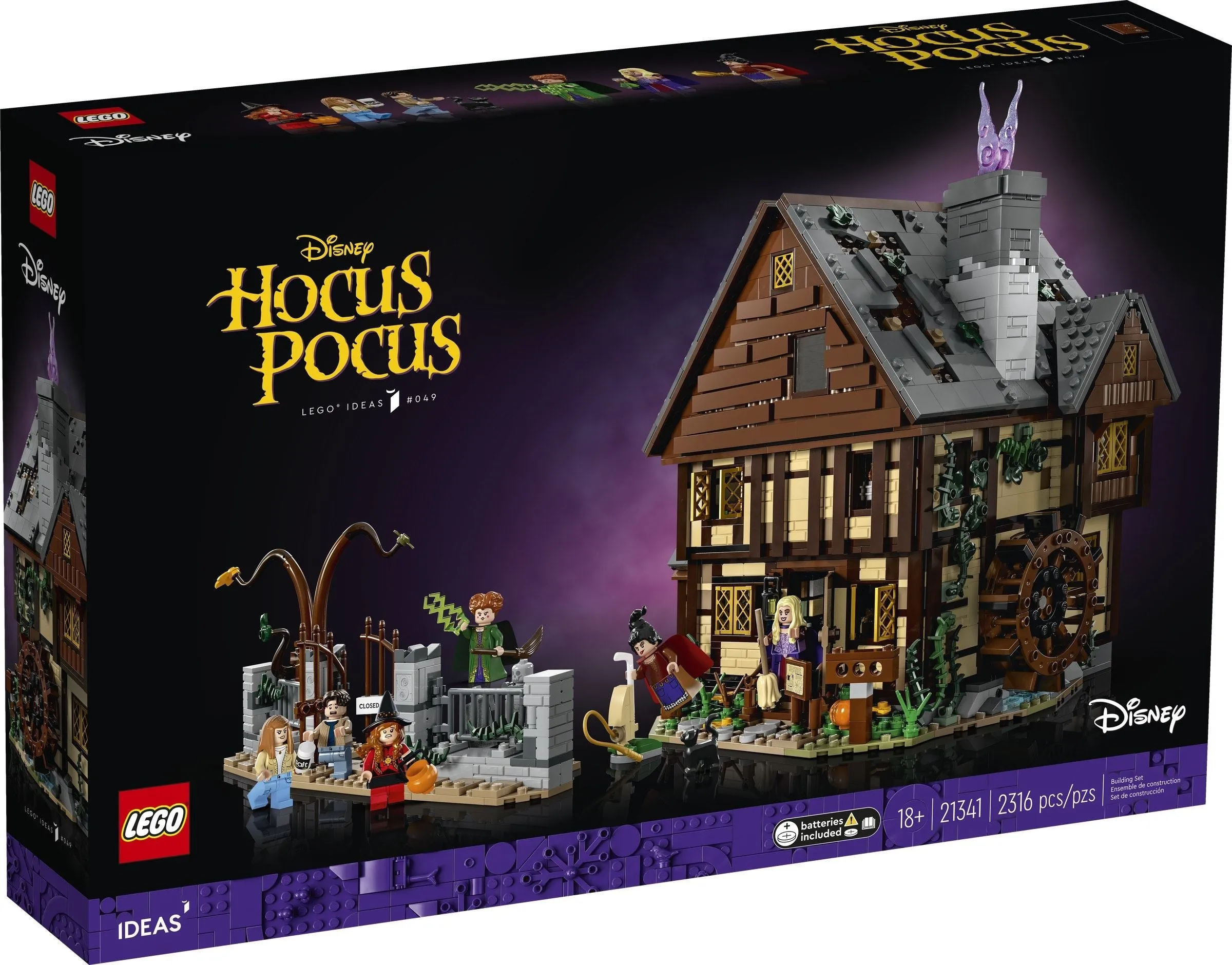 Disney Hocus Pocus: The Sanderson Sisters' Cottage