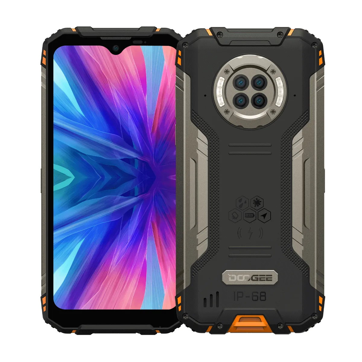 DOOGEE S96GT 8GB 256GB AI Quad Camera & 20MP Night Vision Powerful 4K UHD Rugged Phone