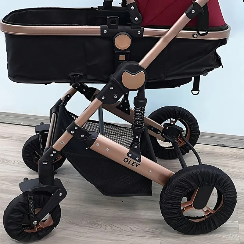 Dustproof cover for stroller wheels  perfect holiday gift idea