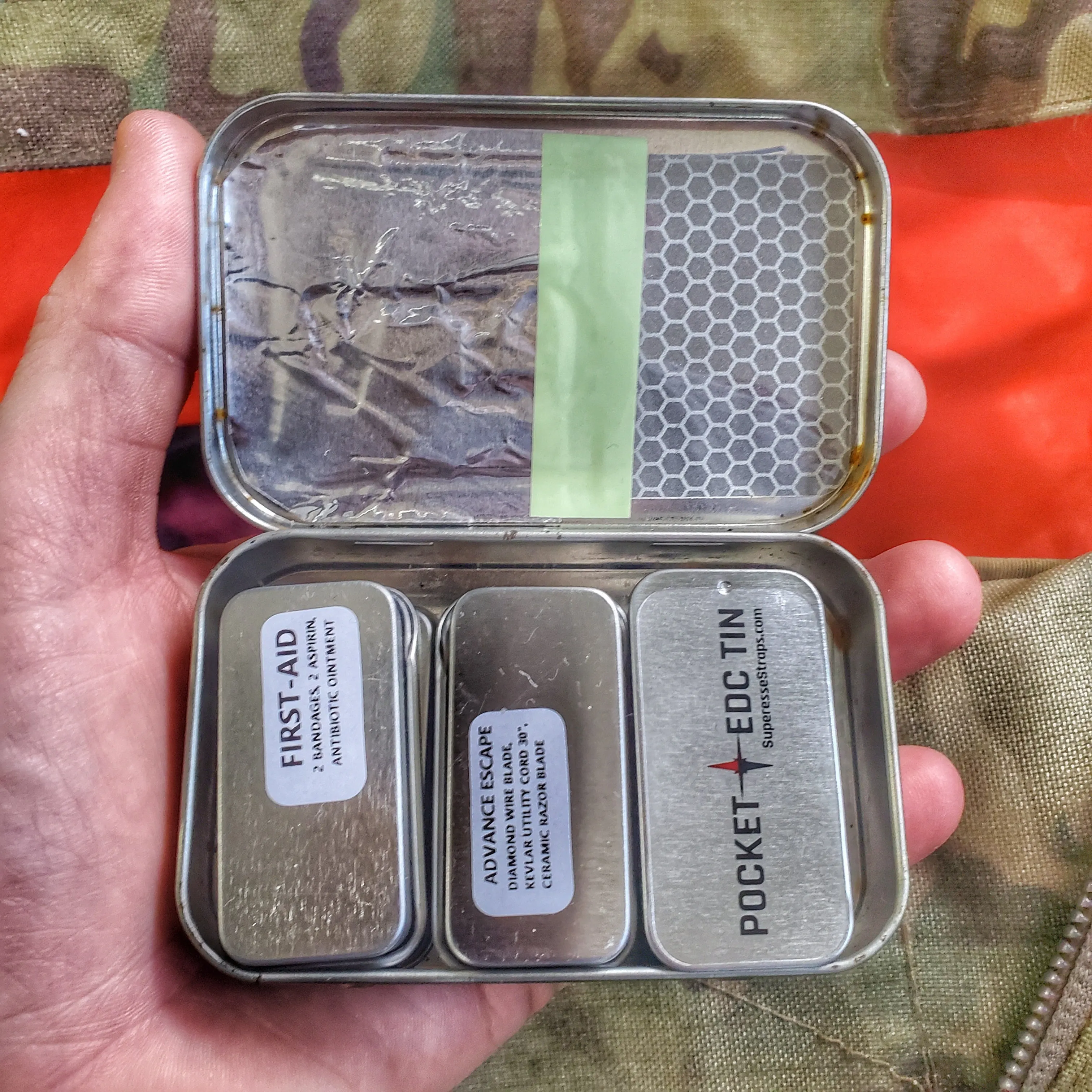 EDC Tin of the Month- Compartmentalized Survival Kits