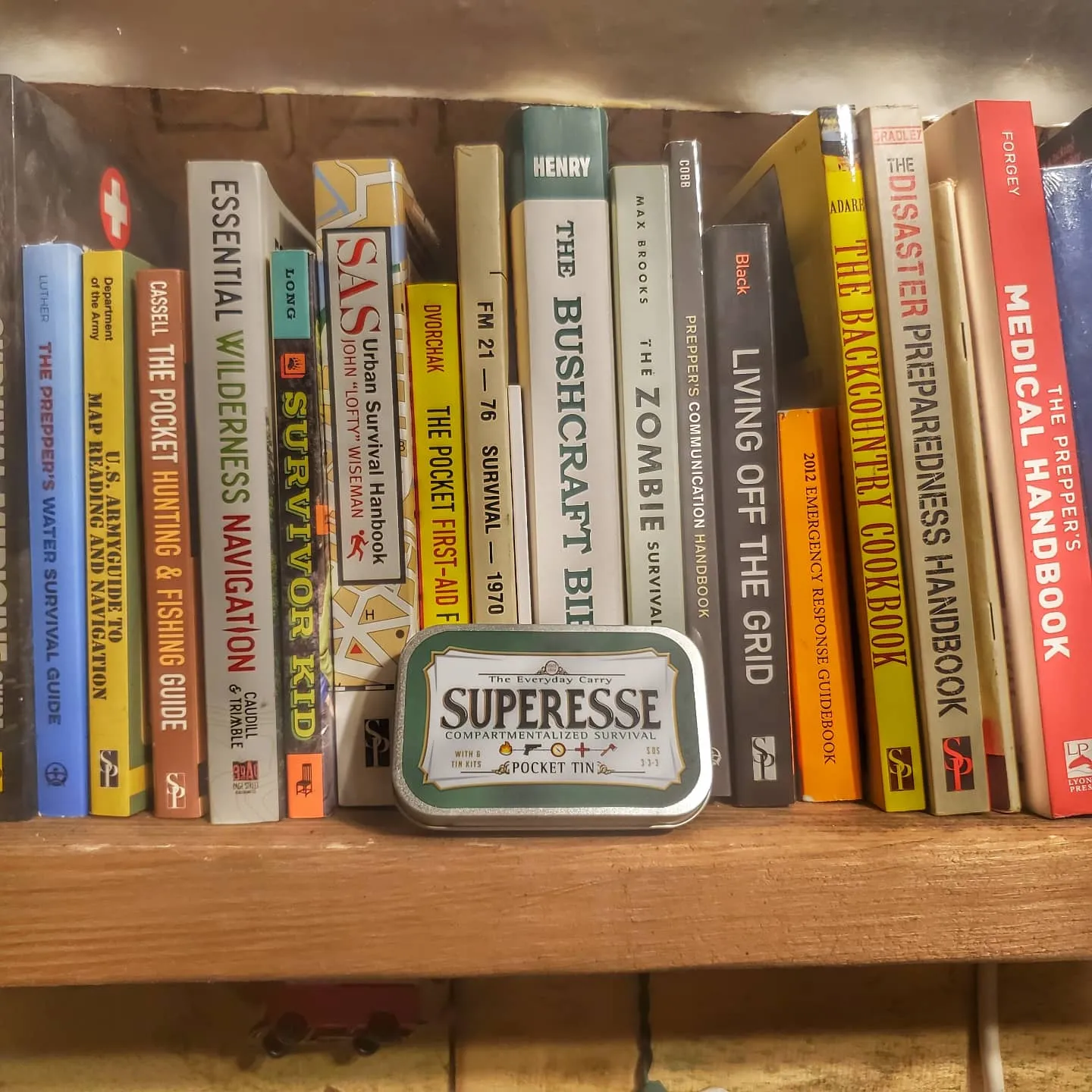 EDC Tin of the Month- Compartmentalized Survival Kits