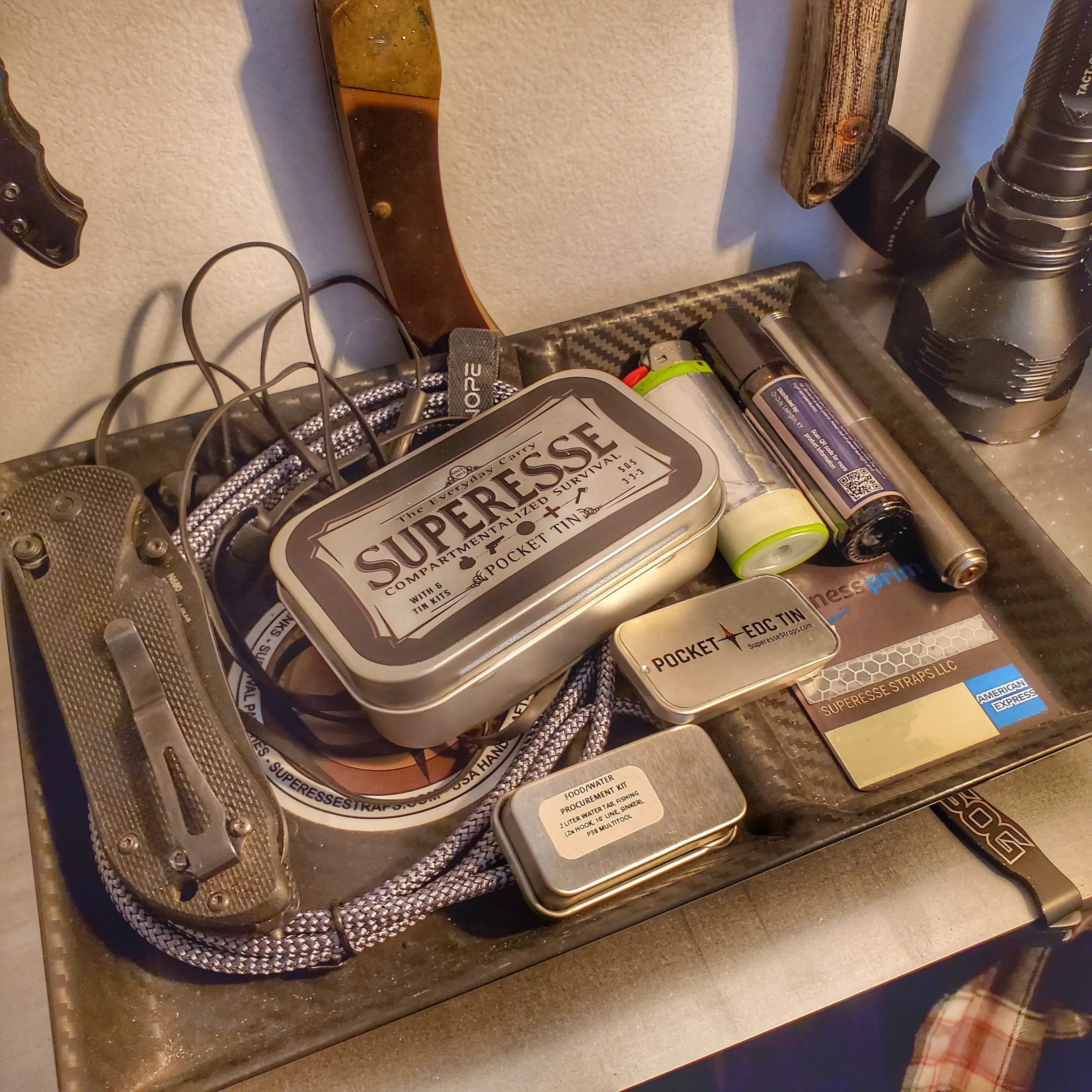 EDC Tin of the Month- Compartmentalized Survival Kits