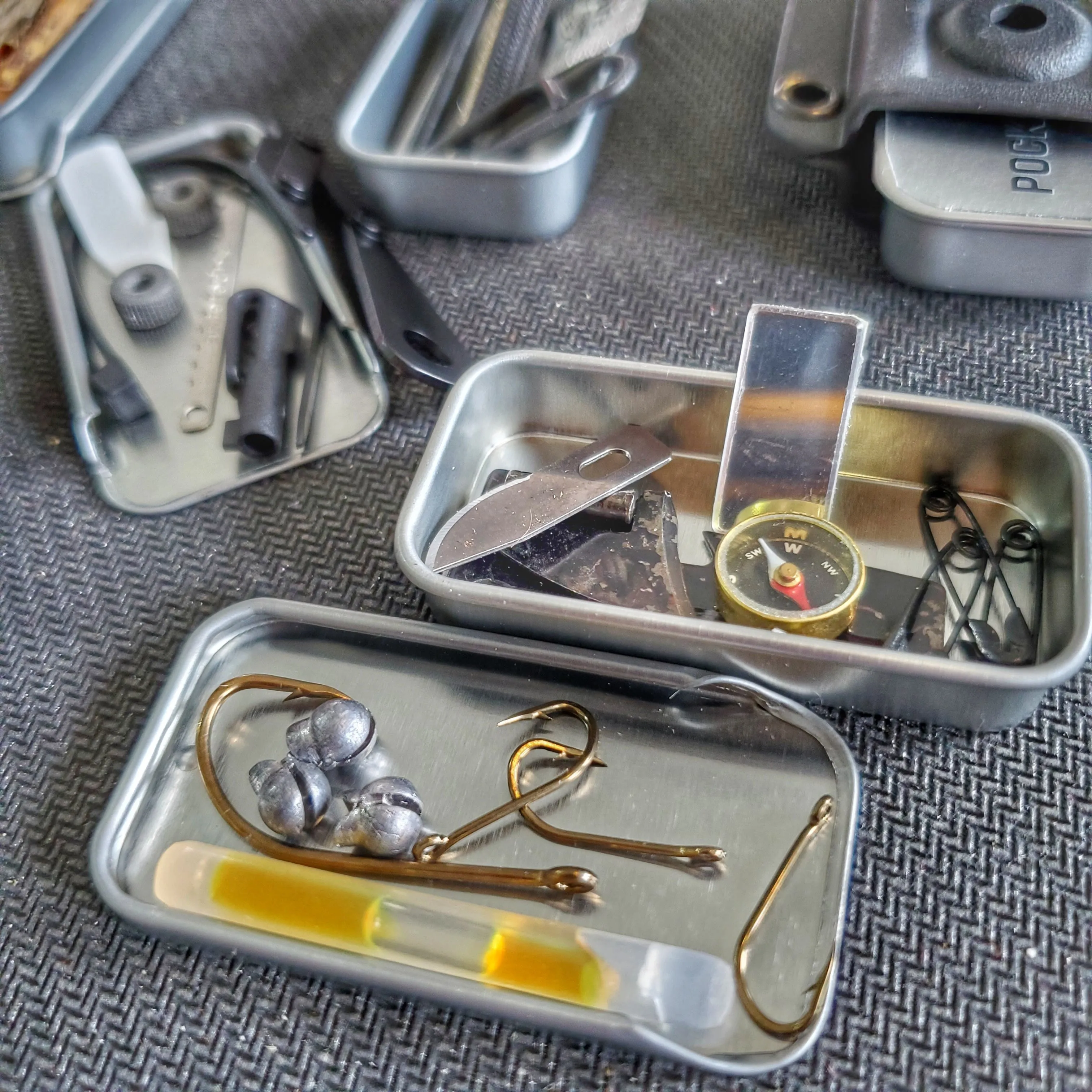 EDC Tin of the Month- Compartmentalized Survival Kits