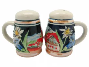 Engraved Beer Stein: Village Salt and Pepper Set