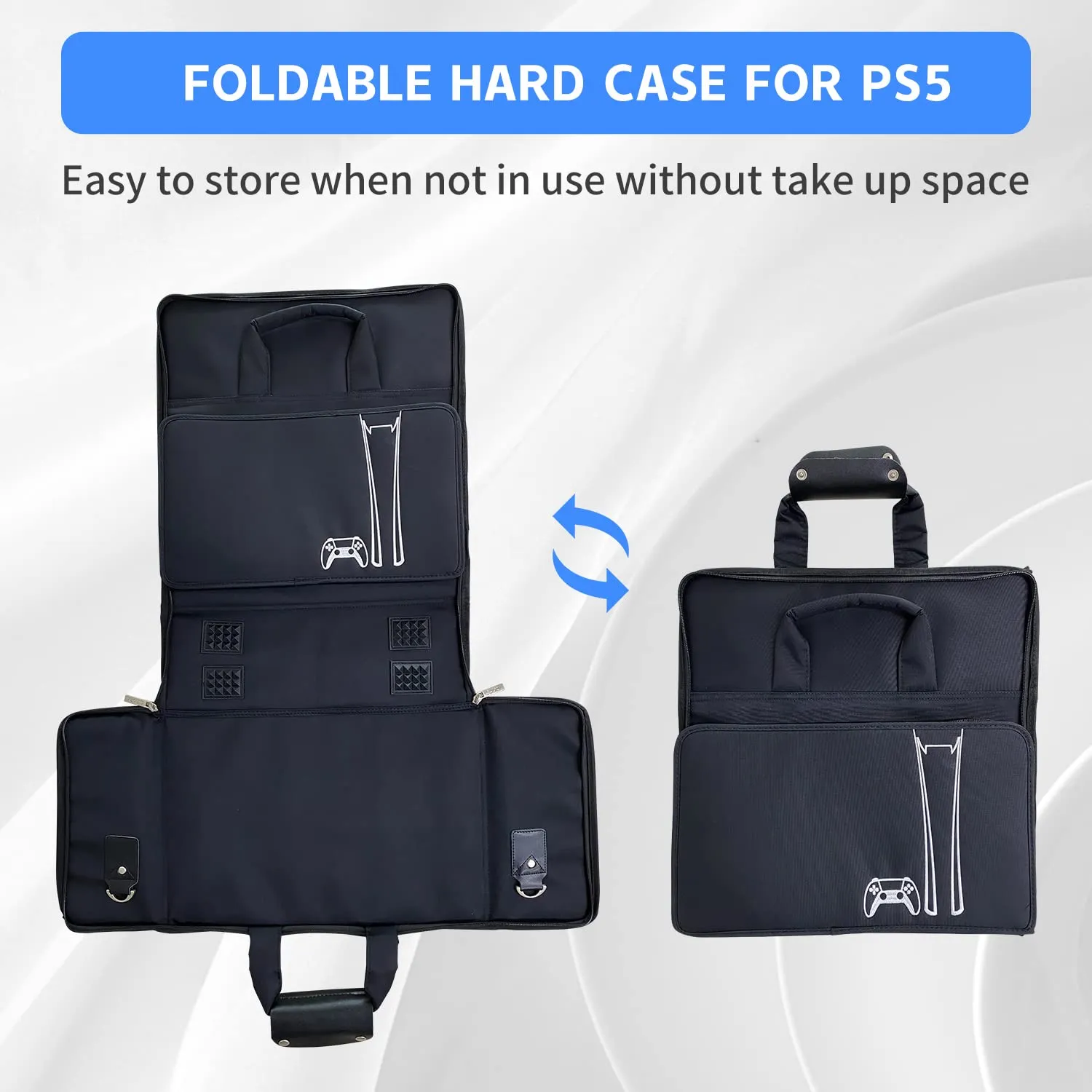 G-STORY PS5 Case, Carrying Case Travel Bag for PS5