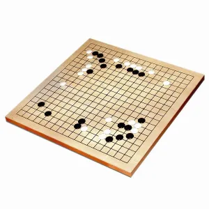 Go Set, Wooden Board 12'', Plastic Stones