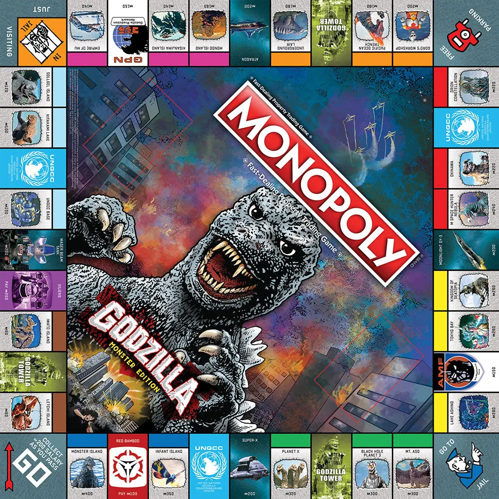 Godzilla Monopoly