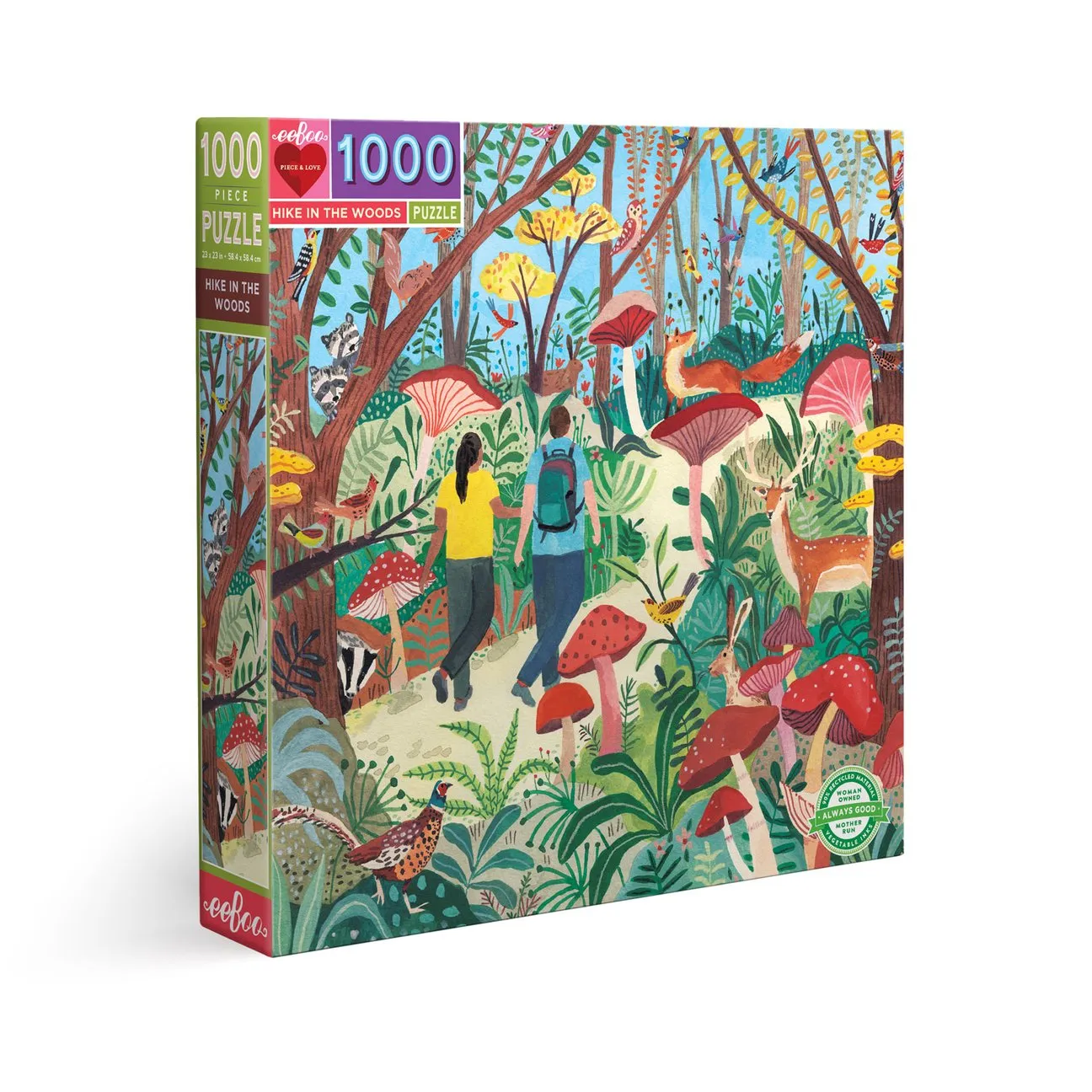 Hike in the Woods 1000 Piece Puzzle - Quick Ship