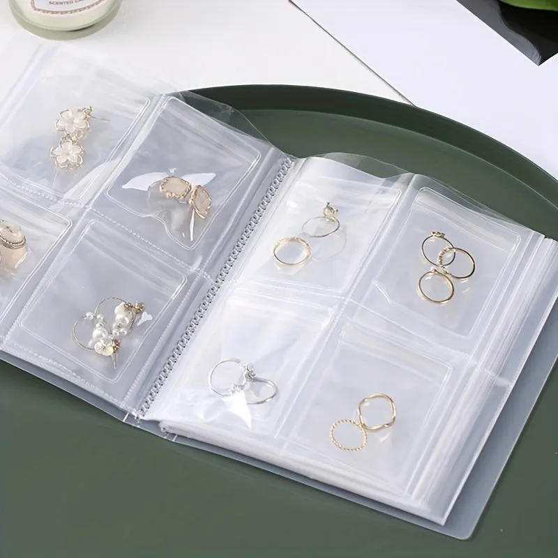 Jewelry Storage Bag Antioxidation Dustproof  Transparent Organizer