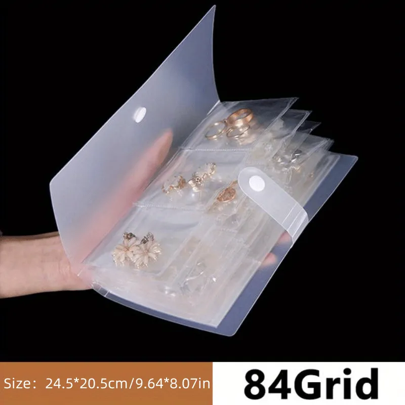 Jewelry Storage Bag Antioxidation Dustproof  Transparent Organizer