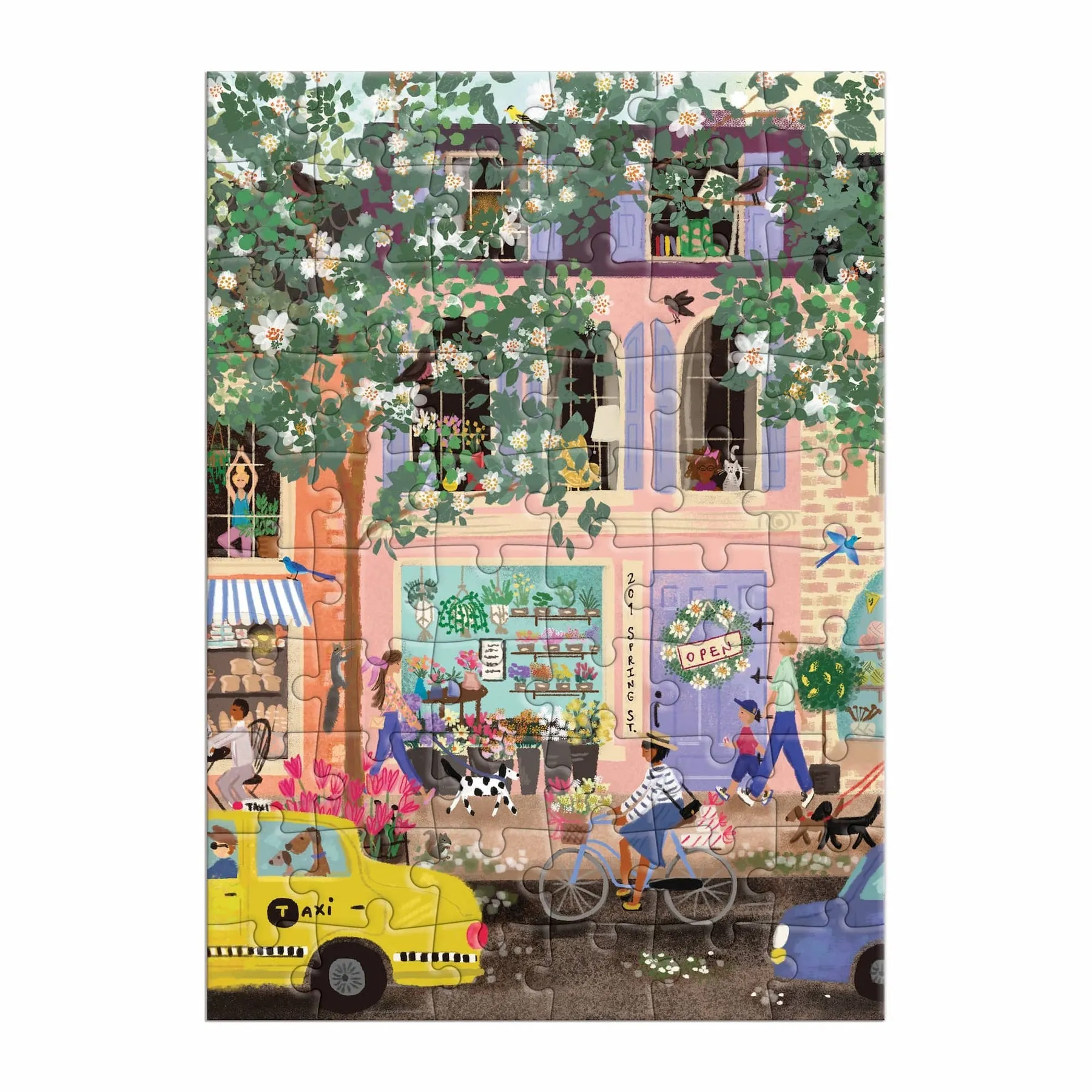 Joy Laforme Spring Street Greeting Card Puzzle