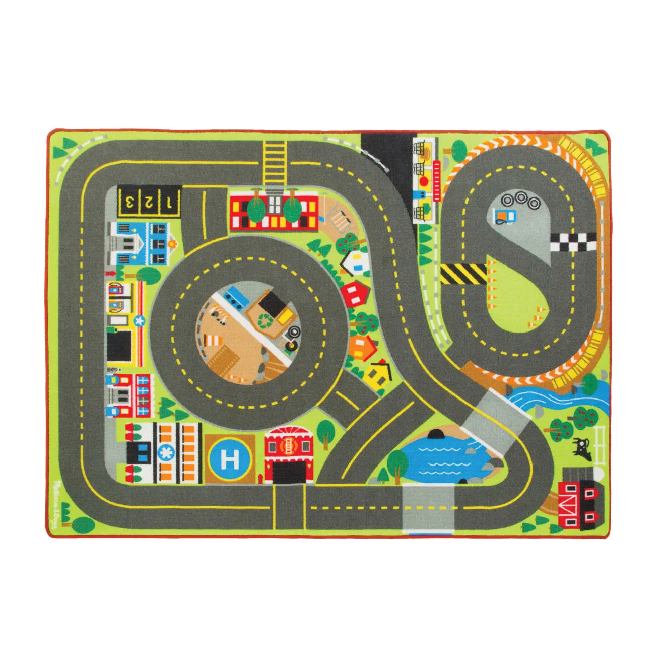 Jumbo Roadway Activity Rug