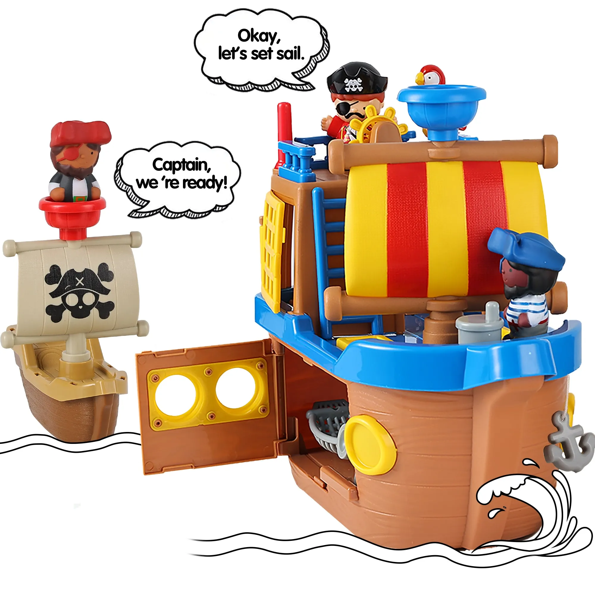 Large Pirate Ship Toys