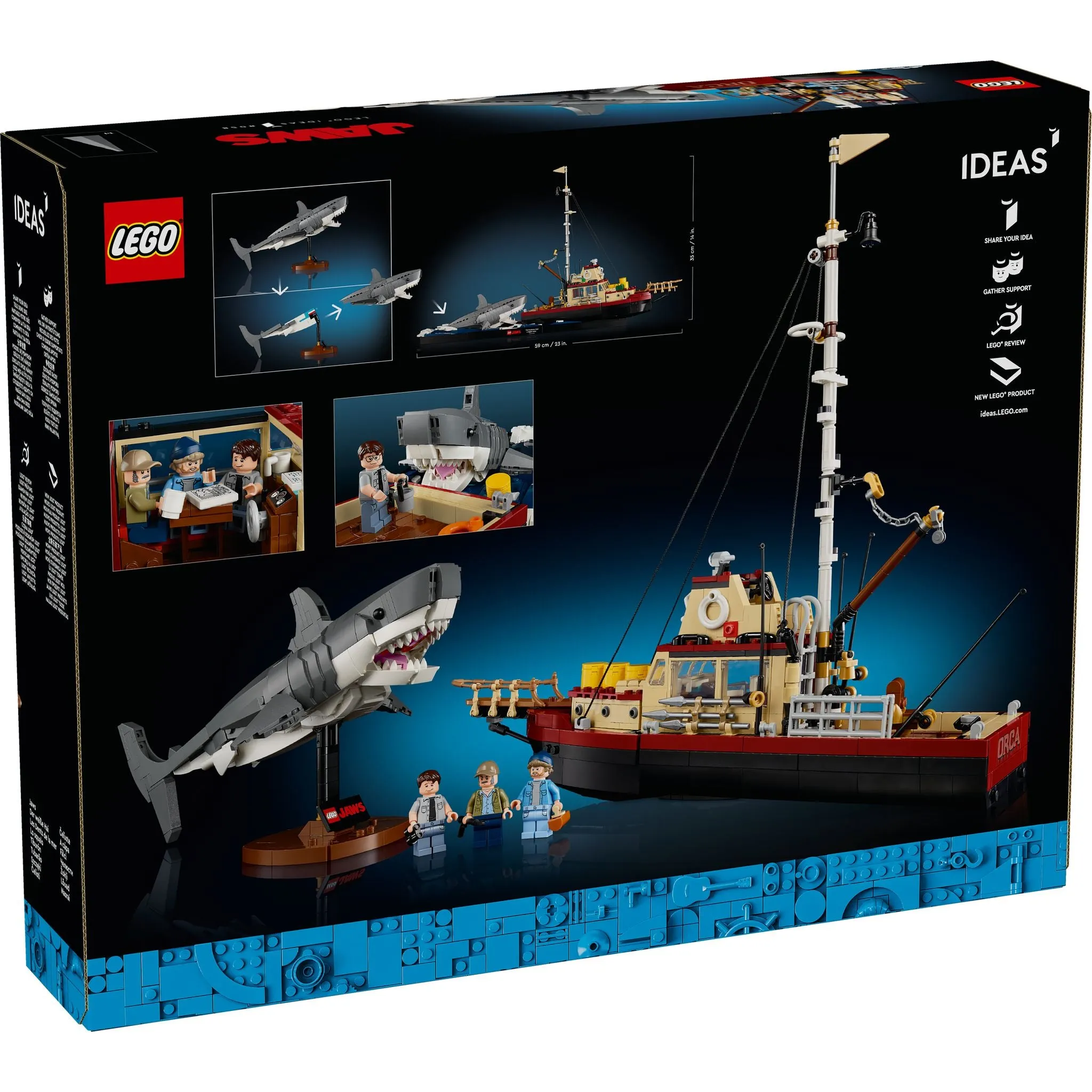 LEGO 21350 Ideas Jaws