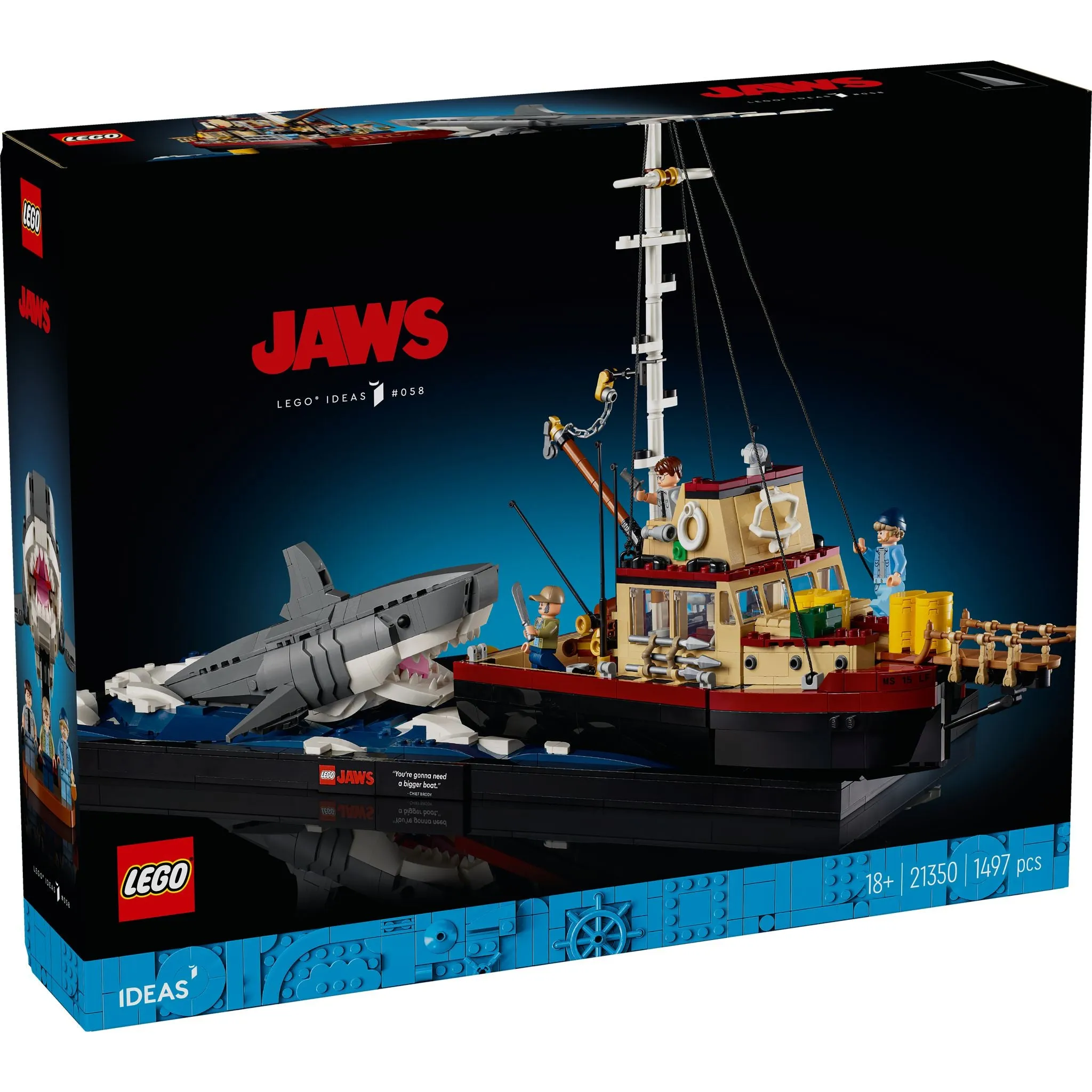 LEGO 21350 Ideas Jaws