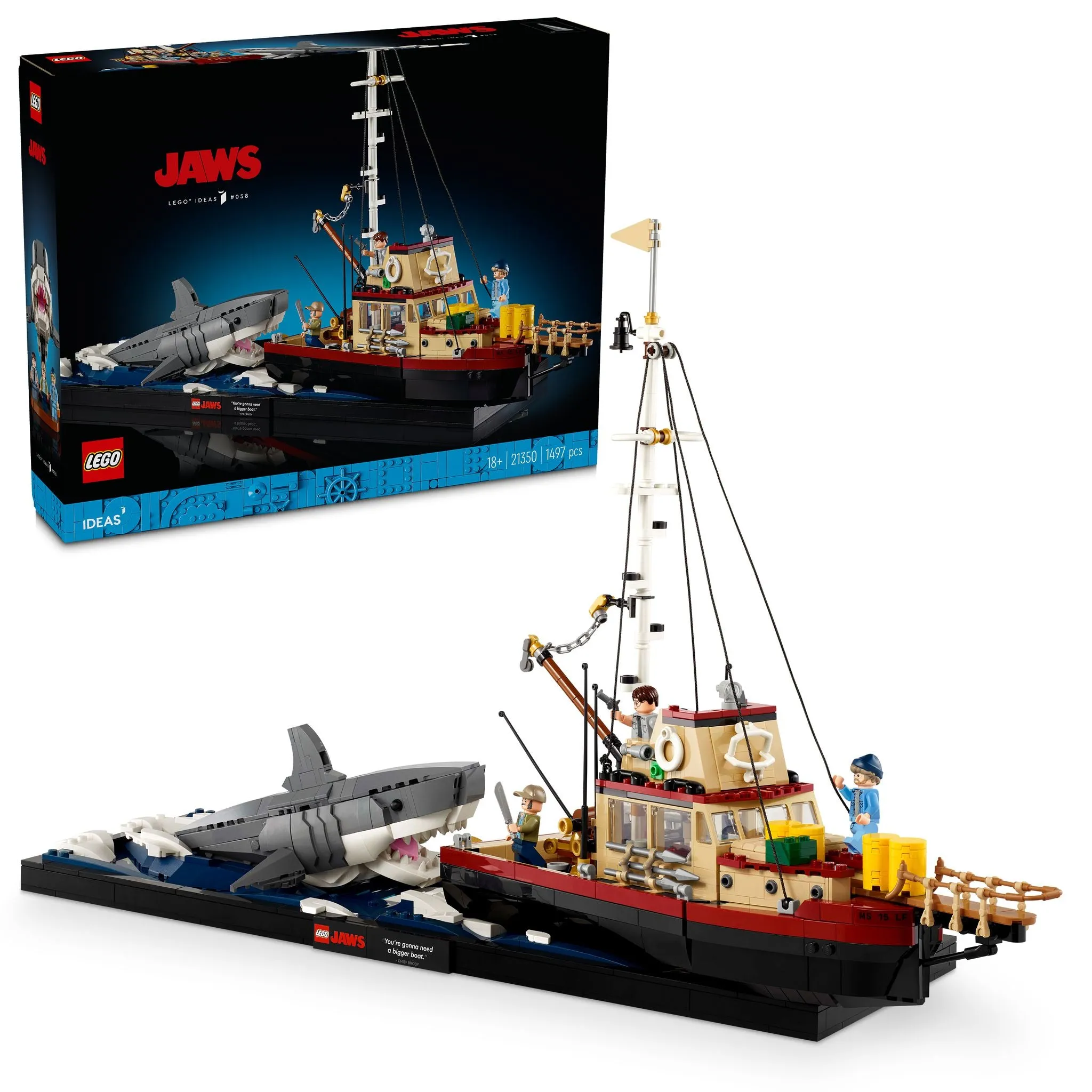 LEGO 21350 Ideas Jaws