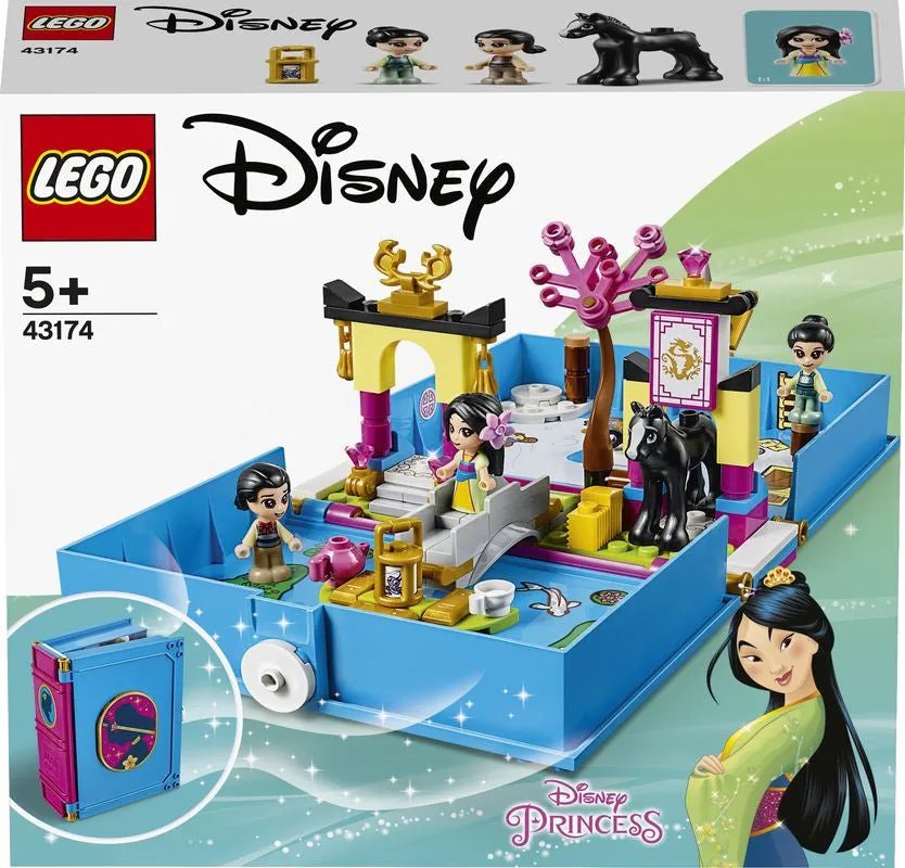 LEGO 43174 Disney Princess Mulan's Storybook Adventures